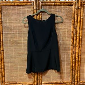 COPY - Banana republic black peplum top